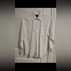 Nordstrom Mens Shop Non Iron Traditional Fit Dress Button Down Shirt 32-33/ 16.5